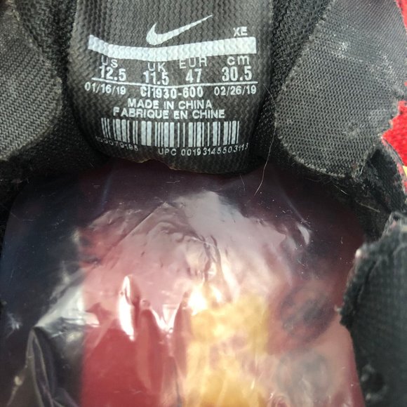 Nike Air Zoom Pegasus 36 NFL Kansas City Chiefs CI1930-600 Men's Size 12.5 - Picture 7 of 9